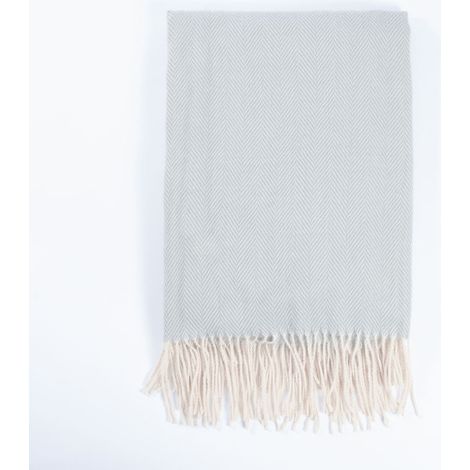 Home Deluxe Coperta di lana MILA Grey - 140 x 200 cm