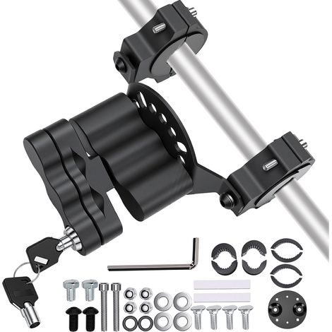 Support bidon gaz, support réservoir eau carburant, support huile, kit montage conteneur essence pour Polaris UTV ATV (1/5)