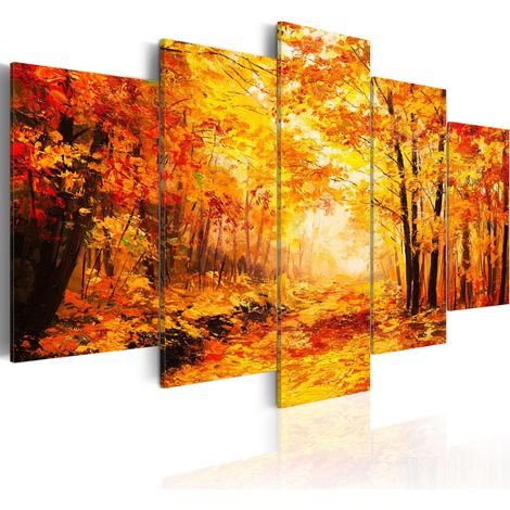 Quadro - Autumn Alley - 100x50 (1/4)