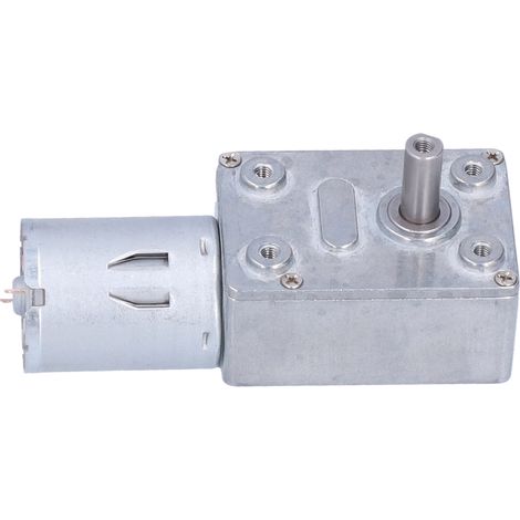24-V-Gleichstrom-Schneckengetriebemotor mit Regler, hohes Drehmoment, Miniaturgetriebe für Roboter und elektronische Schlösser, 24 V, 50 U/min (1/5)