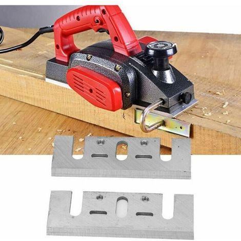 Lame De Rabot - 82 X 28 Mm - Acier A Grande Vitesse - Pour Rabot Makita 1900B Et Modeles Similaires - 4 Pieces (1/4)