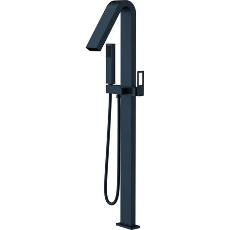 Grifo de bañera exenta Suecia negro mate [ IMEX® ] (1/3)