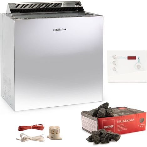 Sentiotec Nordex Style Saunaofen 6 kW mit Steuerung K2 und Steine (1/5)