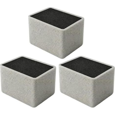 Kit 3 Filtres WC pour geberit Remplacement 147.072.00.1 Kit 3(3pcs) Durée 2 ans, structure pour nid d'abeille, neutralise , compatible pour geberit Type 3, entretien facile (1/5)
