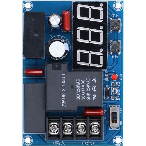 Batterieschutzplatine mit Tiefentladeschutz, Laderegler, LED-Anzeigemodul, 8–120 V (1/5)