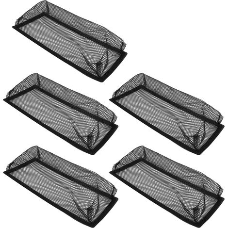 Lot de 5 grilles de ventilation de sol (4 x 10 pouces) pour remplacement (1/5)