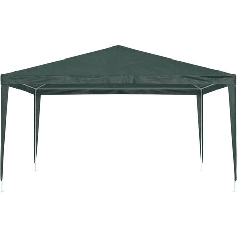 Tente de réception, Pavillon, Pergola, Tente de jardin, professionnelle 4x4 m Vert 90 g/m² OIB1674E (1/3)