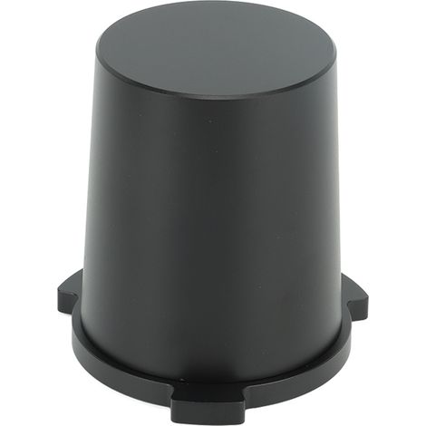 Doseur en alliage d'aluminium 51 mm pour machine à café à poudre spéciale, compatible avec la poignée de la machine Delonghi série 9 (réf. 9335), noir. (1/5)