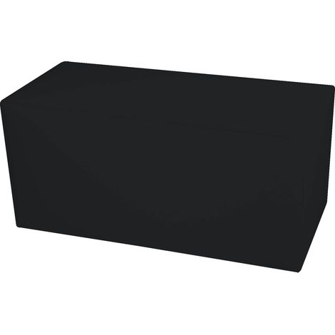 Panca in Similpelle 90x42x44 cm Avalli Nera