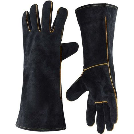 Guanti da saldatura resistenti alle alte temperature, guanti da lavoro protettivi, guanti da giardinaggio (1/3)