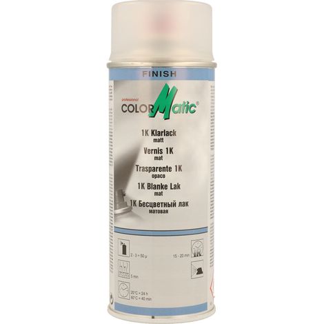 VERNIS INCOLORE MAT 1K 400ML COLORMATIC