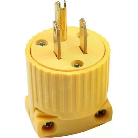 Adaptateur de prise détachable compatible - Prise tripolaire 15 A 125 V (1/5)
