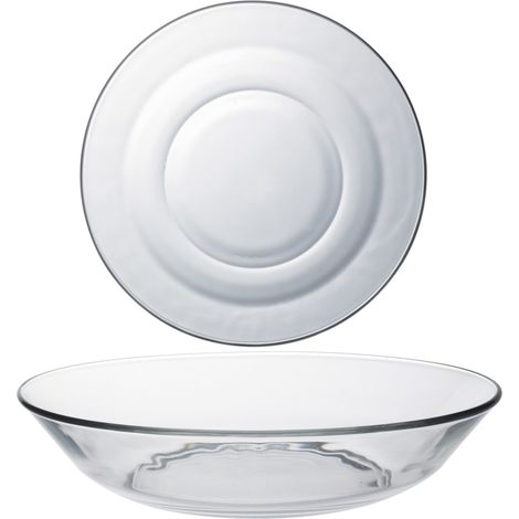 Assiette Creuse Duralex Lys 21cm (x6) Verre Trempé Ultra-résistant - Duralex Scop Sa