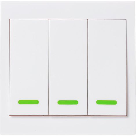 Intelligenter Funksender, intelligenter Schalter für Zuhause, Wohnzimmer, Schlafzimmer, 433 MHz, 86 Wandschalter