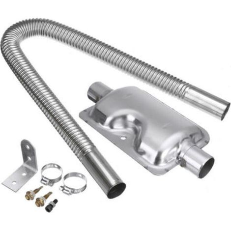 Chauffage Diesel Air Parking 600mm Échappement 24mm Silencieux Silencieux Kit