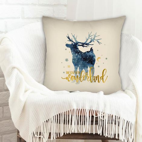 Housse de coussin décorative à la mode pour la maison élégant pour petit ami, mari, fiançailles couples (1/5)