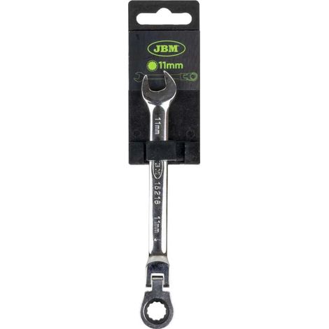 Clé à cliquet articulée jbm combination ratchet wrench 12 points chrome