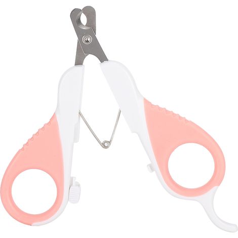 Ciseaux de toilettage en acier inoxydable pour chiens et chats, coupe-ongles, tondeuses à griffes, accessoires pour animaux, coupe-ongles plat (1/5)