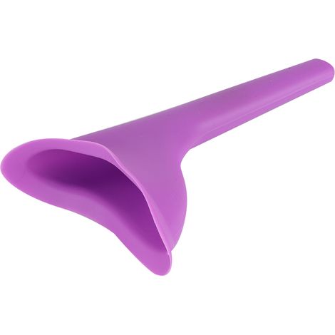 Urinoir Femme Portable Camping Funnel Vessie Voyage Urinal Violet Lot de 1 Urinoir Féminin Extérieur Randonnée WC Portable Discret (1/5)