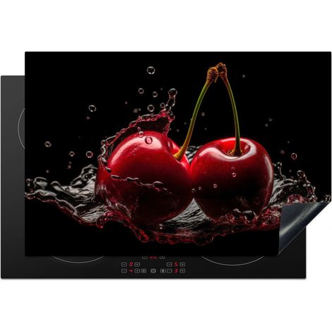 PROTEZIONE PER PIANO COTTURA A INDUZIONE Ciliegia - Rosso - Frutta - Acqua - Nero 78x52