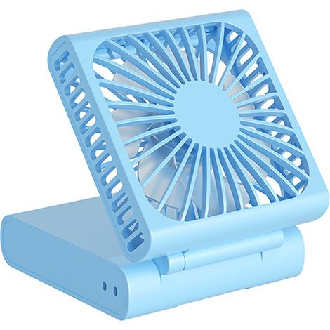 Ventilateur portable à piles, petit ventilateur de poche, ventilateur de bureau, ventilateur personnel rechargeable par USB (1/5)