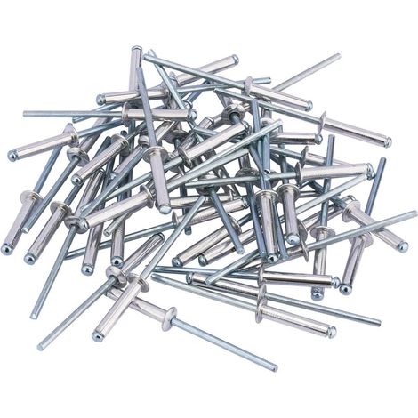 Draper 14008 3.2 mm x 16 mm in lega di alluminio rivetti ciechi (confezione da 50)