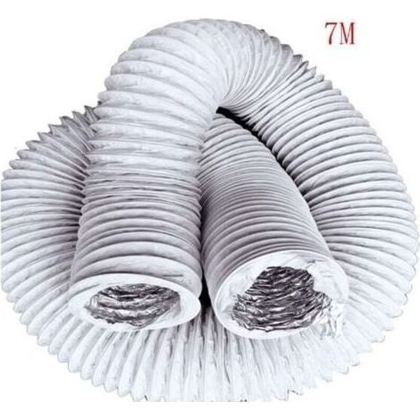 150mm 7M Flexible Echappement Vent Tuyau Pour Climatiseur Climatisation (1/5)