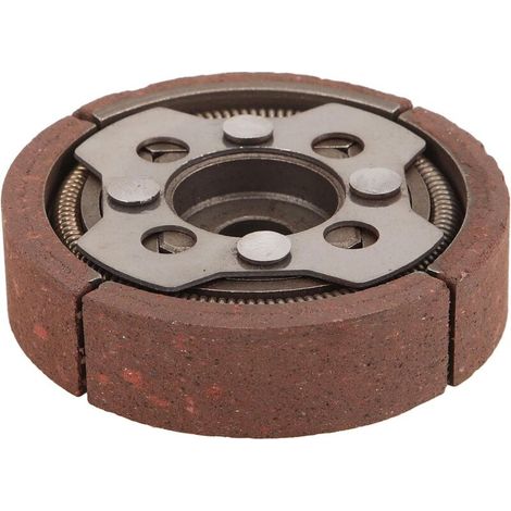 Embrayage de Mini-Motoculteur 48F Rouge Résistant à L'Usure Bloc d'Embrayage 4 Mâchoires pour Cultivateur Pièce de Rechange pour Outils Jardinage Motorisés Compatible Perceuse (1/5)