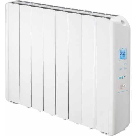 FARHO Eco Green Wifi Ultra Radiateur Électrique 1330W à 8 Éléments en Aluminium Injecté, Fluide Farhoil, Thermostat Programmable, WiFi Intégré (1/4)