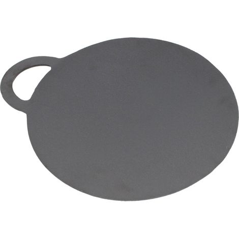 Oypla 30cm Cast Iron Seasoned Baking Stone Cooking Skillet Griddle (1/5)