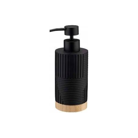 Distributore di sapone manuale da appoggio Galicja 300 ml beige, nero 1 pz.