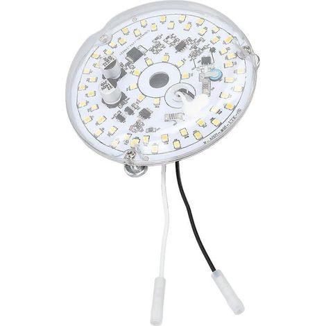 Panneau lumineux LED magnétique 18 W pour ventilateur de plafond avec luminosité réglable et fonction de mémorisation des couleurs (1/5)