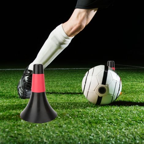 Kegel-Fußballbarriere aus Kunststoff, Hindernisbecher für Fußball und Basketball, Trainings- und Sportausrüstung