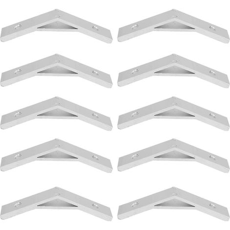 10 Stück 135 Grad Winkelverbinder aus Aluminiumlegierung, Eckverbinder, Halterung 2020