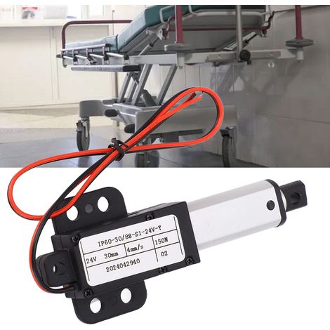 Elektrischer Linearantrieb mit 30 mm Hub (Gleichstrom), Miniatur-Linearantrieb, 24-V-Linearantrieb für LEGO-Saugroboter mit Lamellen (1/5)