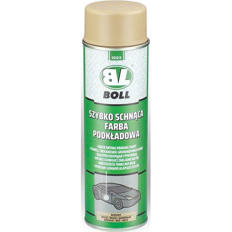 Imprimación de secado rápido color beige en spray, 500 ml