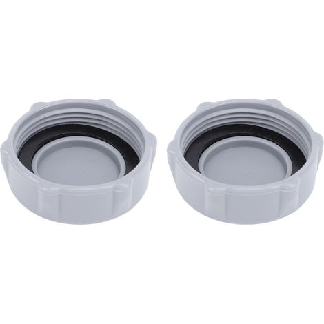 Bouchon de valve de vidange de piscine en PVC, 2 pièces, léger, outils de natation hors sol, accessoires pour P6H1158 P01006