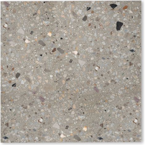 Carrelage Terrazzo véritable Certosa 60x60x2 cm (lot de 1,08 m² soit 3 dalles) - RO'MA NATURE