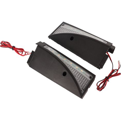 1 Paire de Feux Clignotants LED 10 Pouces pour Scooter Électrique, Éclairage Arrière Sécurité pour Vélo et Trottinette (1/5)