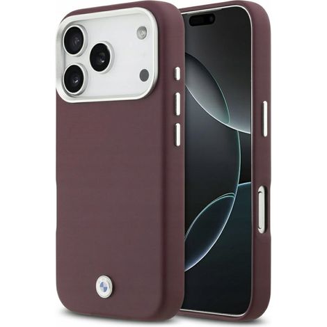 Coque arrière BMW pour Apple iPhone 17 Pro rouge 1 pièce. (1/5)