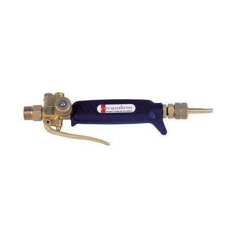 Manche à gaz propane avec gâchette et économiseur, capacité 12 kg/h, modèle GCE Gachetto A292101