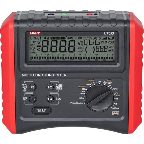 Uni-T UT593 Multimetro LCD Luminoso per Elettricista
