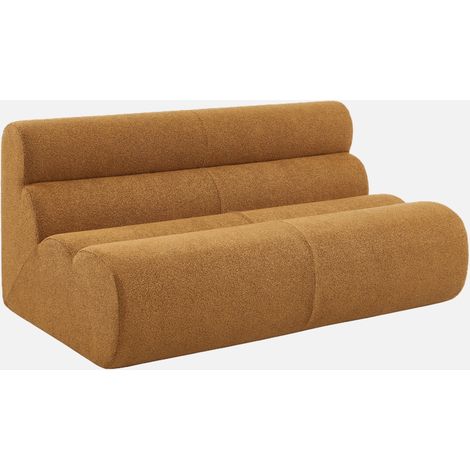 Poltrona bouclé strutturata, 2 posti