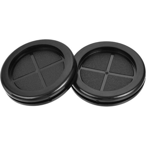8pcs passe fil caoutchouc, diamètre 50mm, recto-verso, protection câble, pour maison bureau industrie