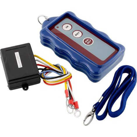 Ensemble contrôleur treuil électrique sans‑fil , télécommande universelle camion ATV (1/4)