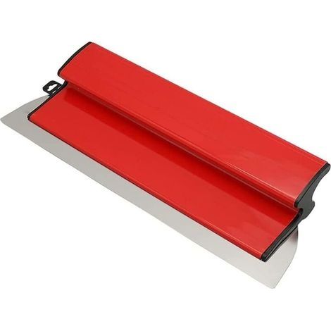 Glättspachtel für Trockenbauwände, geeignet für Wandarbeiten, zum Glätten von Farbe, Edelstahl, 40 cm (15,75 Zoll), ideales Werkzeug für Feinarbeiten H409 (1/4)