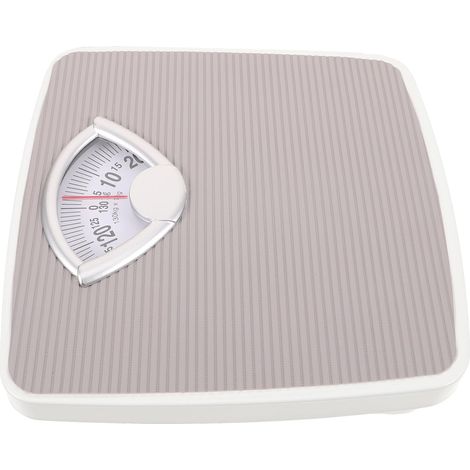 Balance Mécanique pour Pesée Corporelle Jusqu'à 130kg, Légère et Facile à Utiliser en Fer Design Décoratif pour Usage Domestique (1/5)