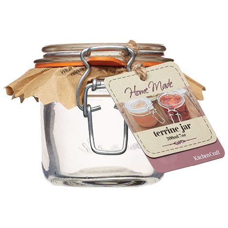 Home Made Glass 200g Terrine Jar