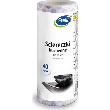 Strofinacci da cucina ST in rotolo, 40 pezzi (1/2)