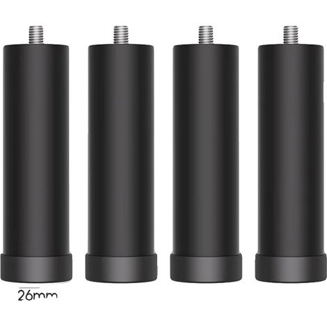 Colonne di supporto per macchine per incisione laser, struttura resistente, facile installazione, 110 mm (1/2)
